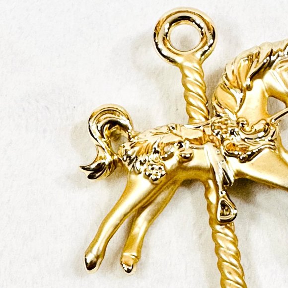 Vintage Carousel Horse Brooch/Pin by AJC - Picture 3 of 6